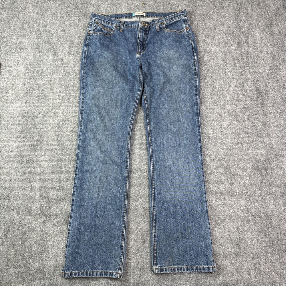 Wrangler Womens Cash Jeans 11/12 x 34 Ultimate Riding Western Cowgirl Cut